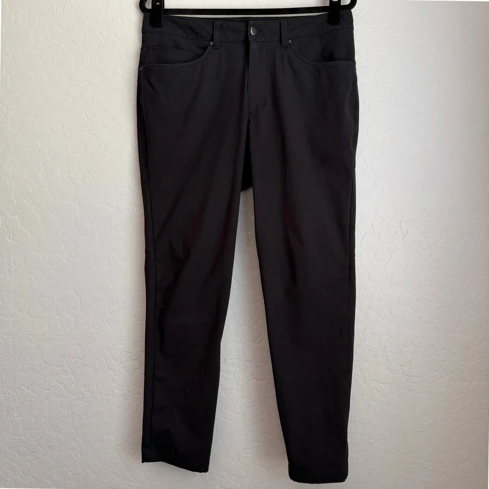 Lululemon Men's Straight Pants Black Sz 32